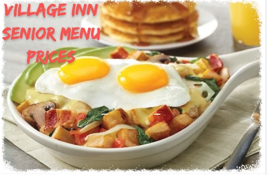 Village Inn Senior Menu Prices