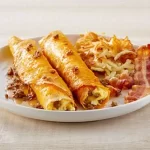Sausage & Cheese Crêpe Combo