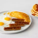 Four Sausage Links & Eggs